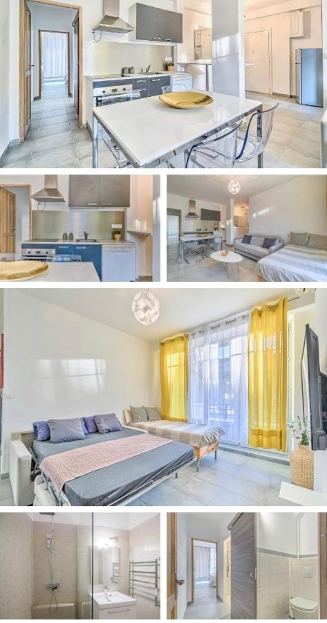 Balcony On The True Marseille Apartment Exterior photo